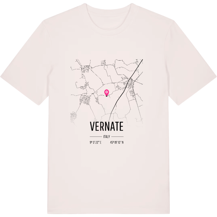 Vernate karta t-shirt – t-shirt från PinShirt