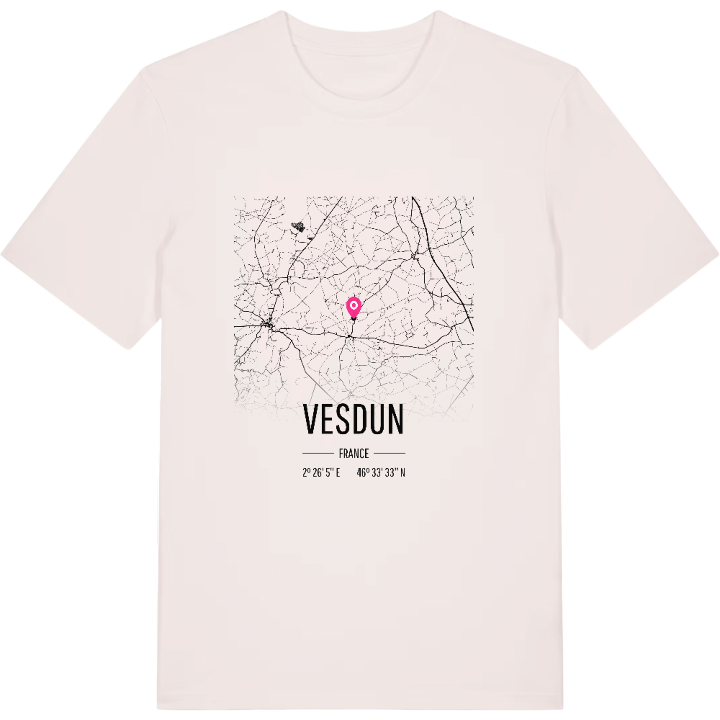 Vesdun karta t-shirt – t-shirt från PinShirt