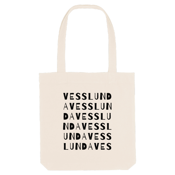 Vesslunda ordlek tygkasse – tygkasse från PinShirt