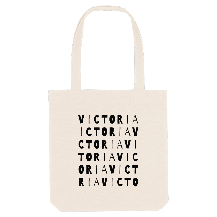 Victoria ordlek tygkasse – tygkasse från PinShirt