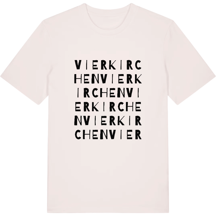 Vierkirchen ordlek t-shirt – t-shirt från PinShirt