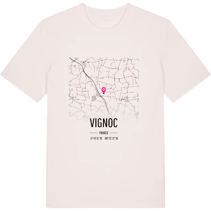 Vignoc karta t-shirt – t-shirt från PinShirt