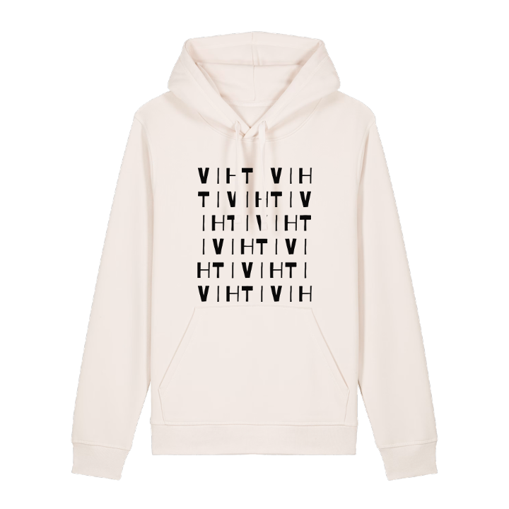 Vihti ordlek hoodie – hoodie från PinShirt