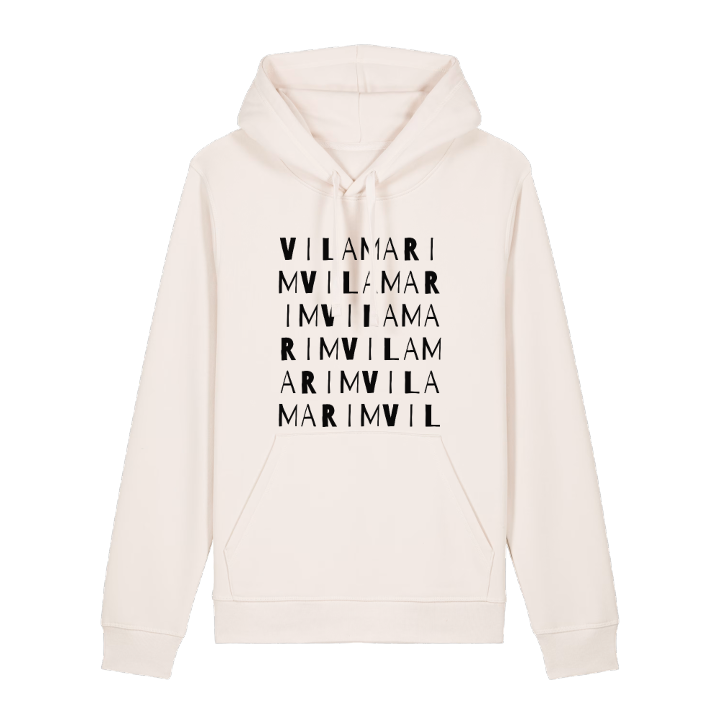Vila Marim ordlek hoodie – hoodie från PinShirt