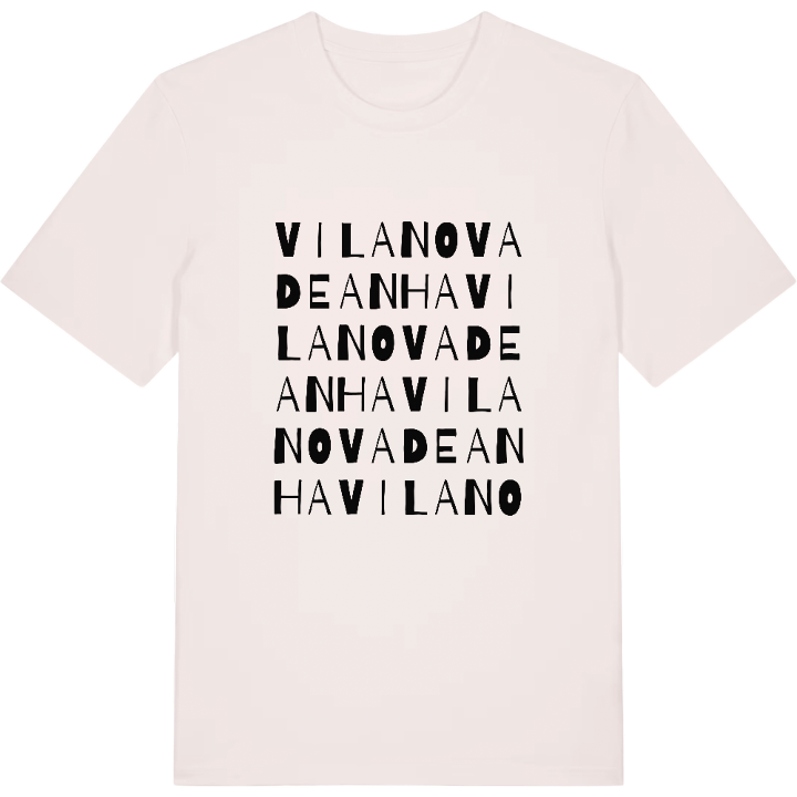 Vila Nova de Anha ordlek t-shirt – t-shirt från PinShirt