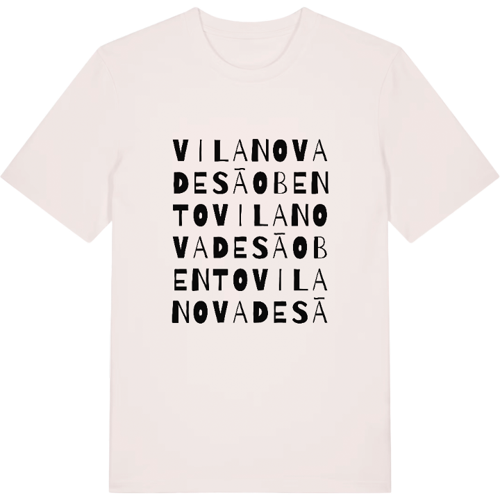 Vila Nova de São Bento ordlek t-shirt – t-shirt från PinShirt