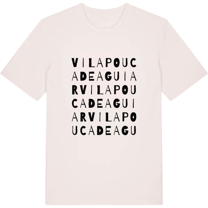 Vila Pouca de Aguiar ordlek t-shirt – t-shirt från PinShirt