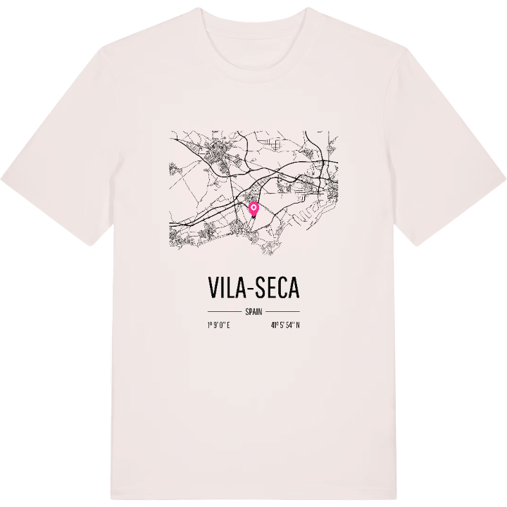Vila-seca karta t-shirt – t-shirt från PinShirt