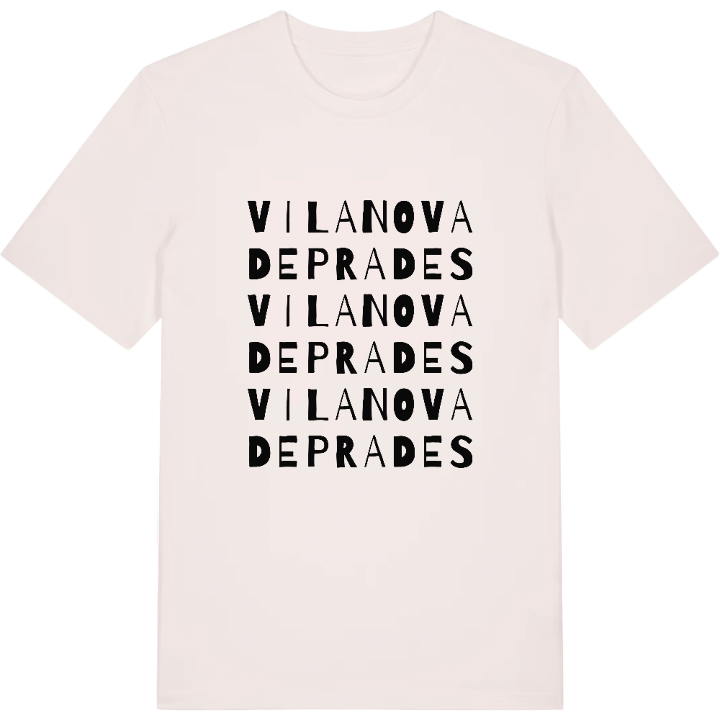 Vilanova de Prades ordlek t-shirt – t-shirt från PinShirt