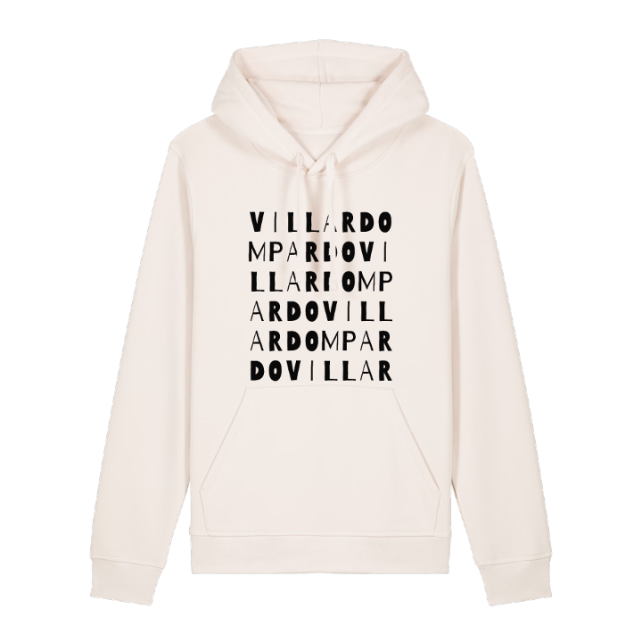 Villardompardo ordlek hoodie – hoodie från PinShirt