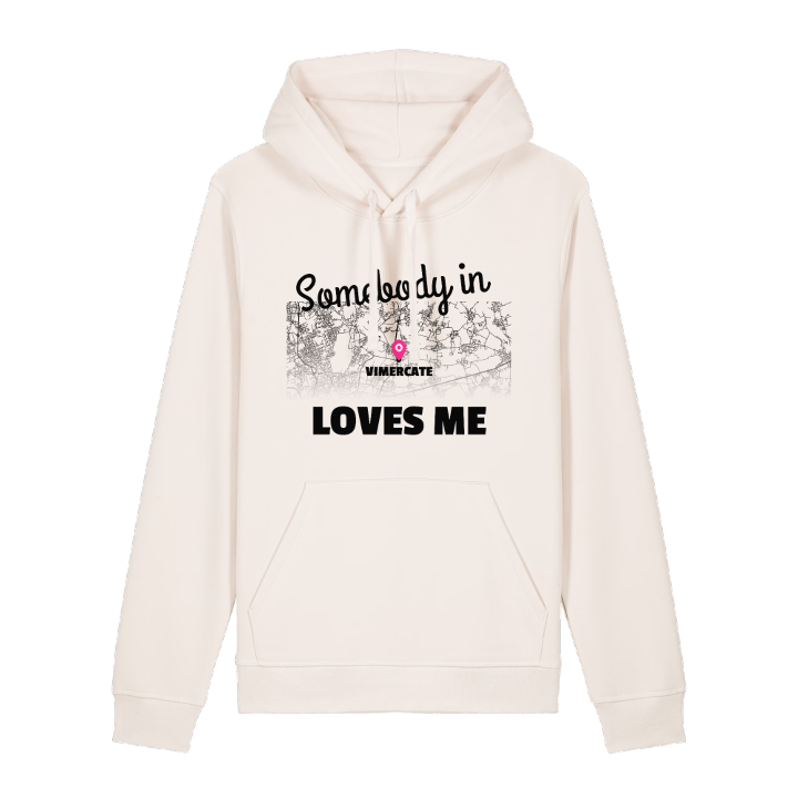 Någon i Vimercate älskar mig hoodie – hoodie från PinShirt
