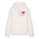Jag älskar Vinterhälla hoodie litet tryck