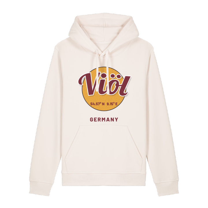 Viöl cirkel hoodie – hoodie från PinShirt