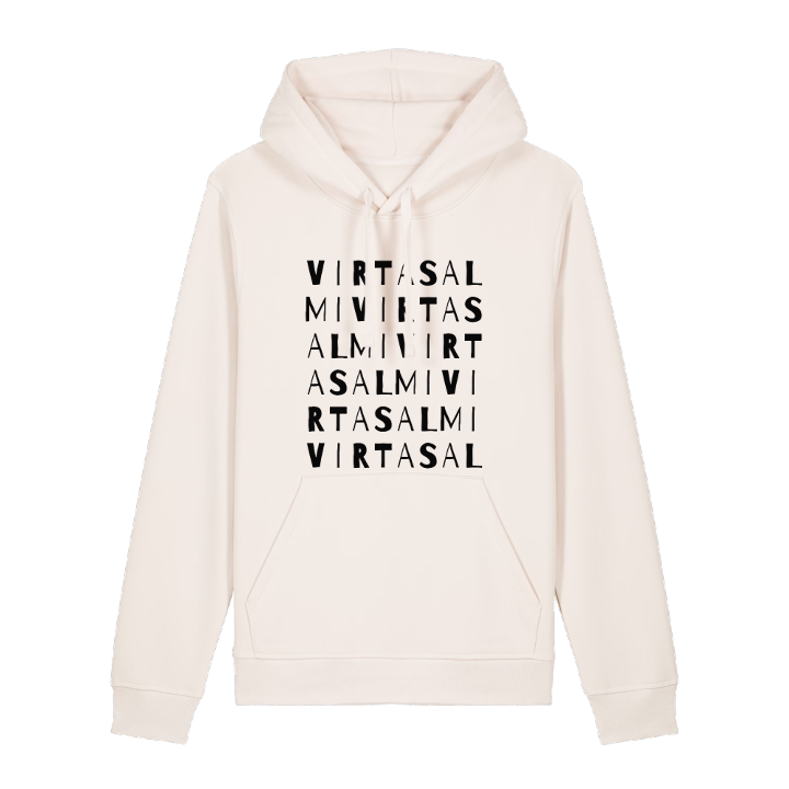 Virtasalmi ordlek hoodie – hoodie från PinShirt