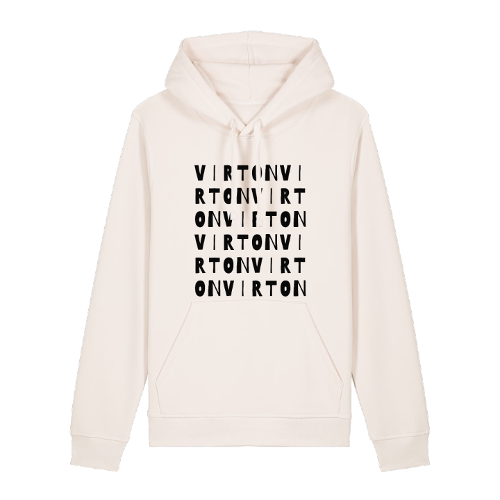 Virton ordlek hoodie – hoodie från PinShirt