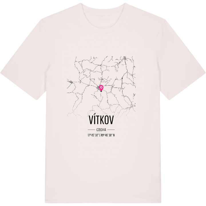 Vítkov karta t-shirt – t-shirt från PinShirt