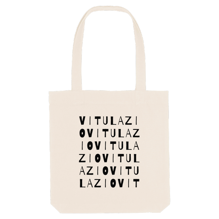 Vitulazio ordlek tygkasse – tygkasse från PinShirt