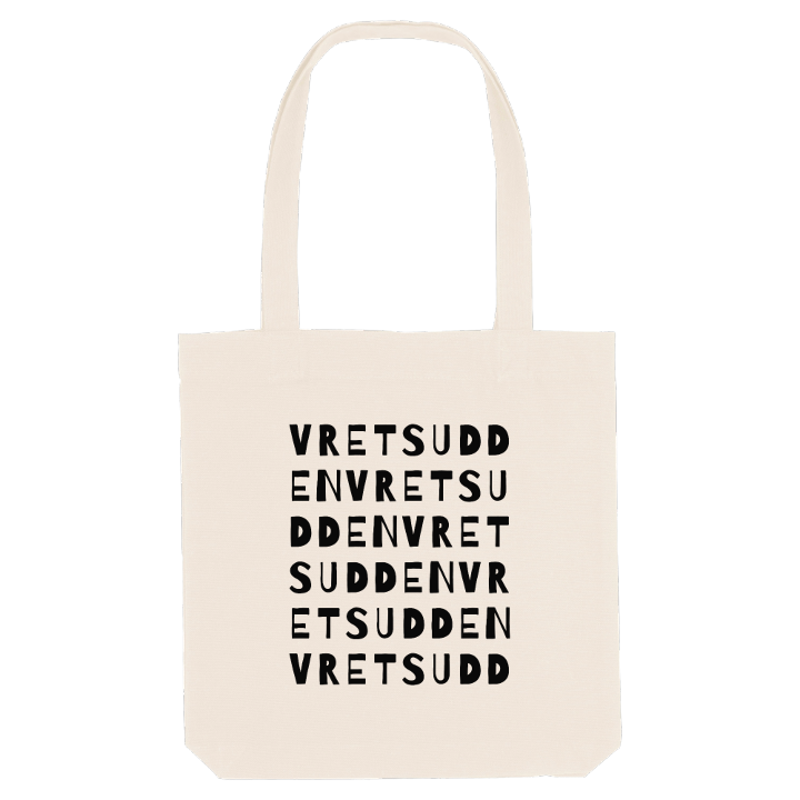 Vretsudden ordlek tygkasse – tygkasse från PinShirt