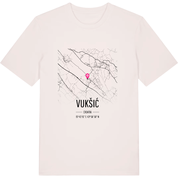 Vukšić karta t-shirt – t-shirt från PinShirt