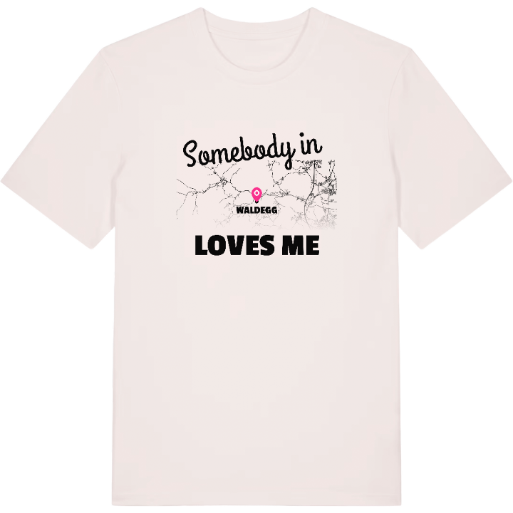 Någon i Waldegg älskar mig t-shirt – t-shirt från PinShirt