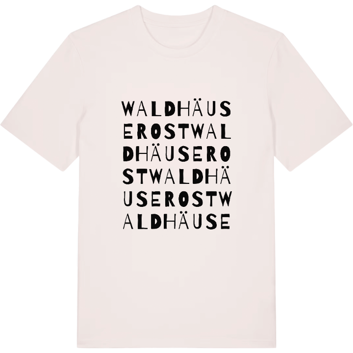 Waldhäuser Ost ordlek t-shirt – t-shirt från PinShirt