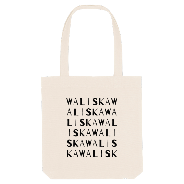 Waliska ordlek tygkasse – tygkasse från PinShirt