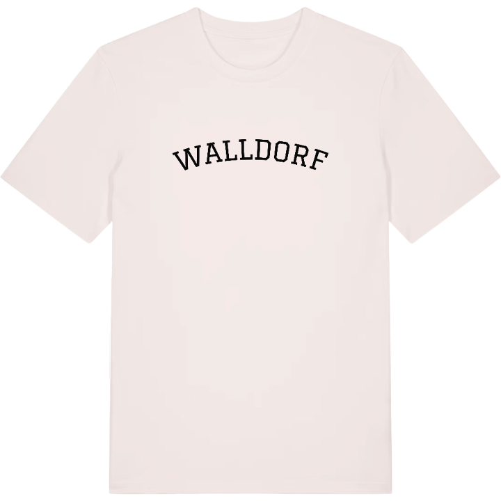 Walldorf böjd t-shirt – t-shirt från PinShirt