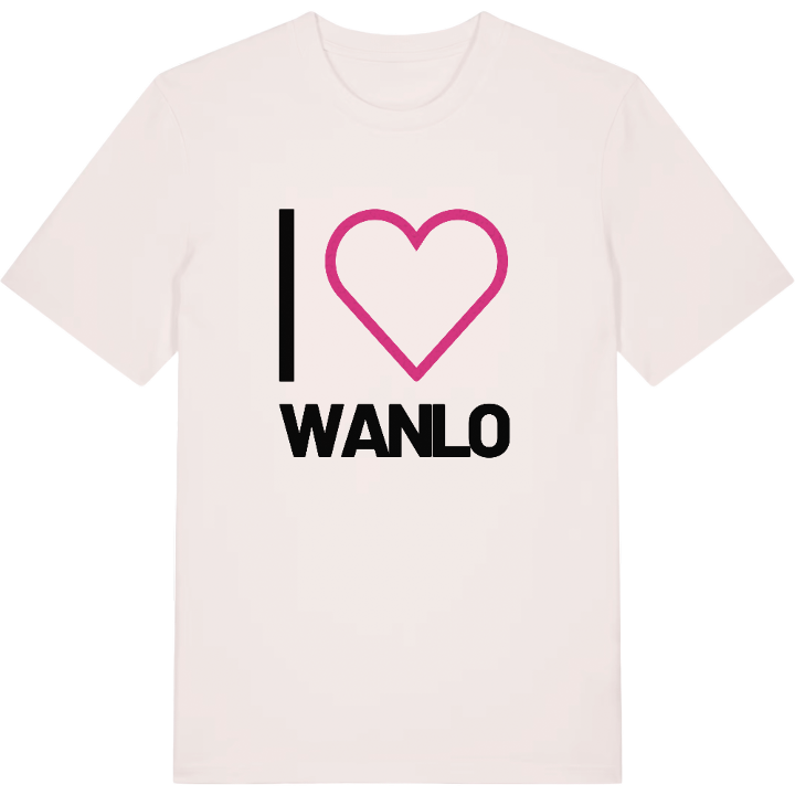 Jag älskar Wanlo t-shirt stort tryck – t-shirt från PinShirt