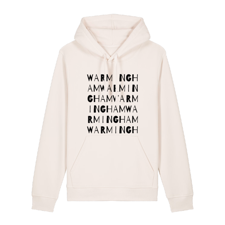 Warmingham ordlek hoodie – hoodie från PinShirt