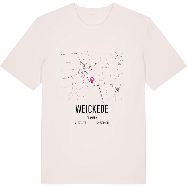Weickede karta t-shirt – t-shirt från PinShirt