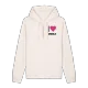 Jag älskar Weida hoodie litet tryck