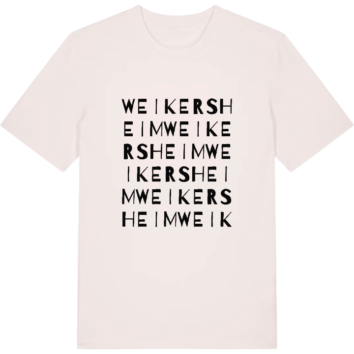 Weikersheim ordlek t-shirt – t-shirt från PinShirt