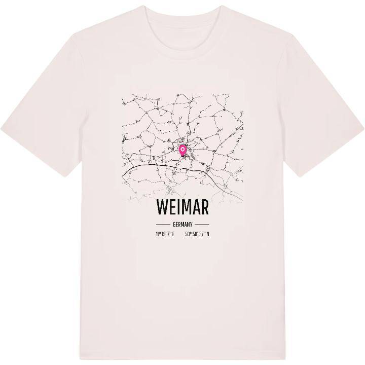 Weimar karta t-shirt – t-shirt från PinShirt