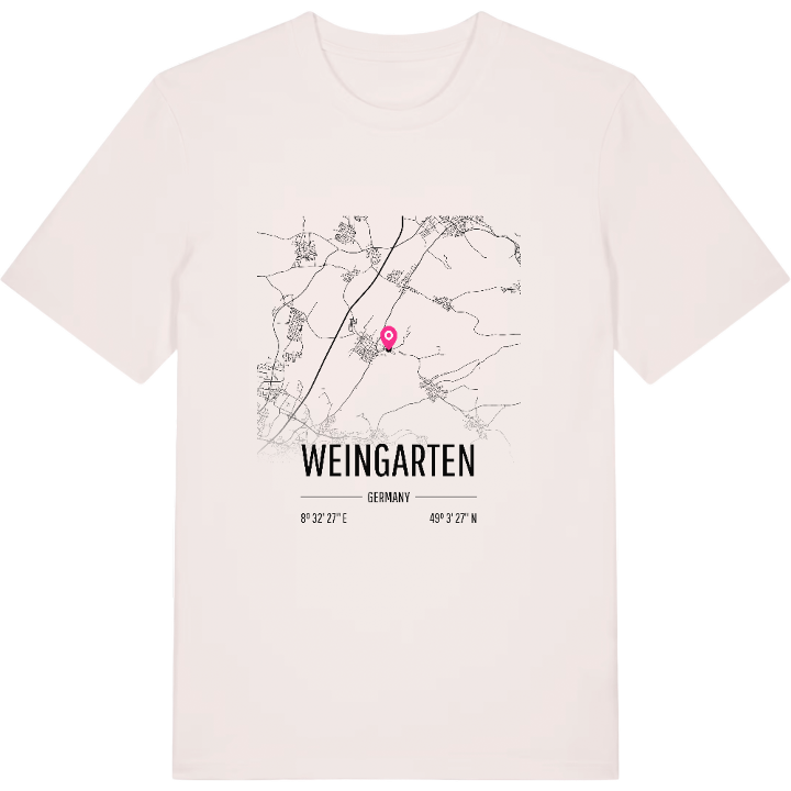 Weingarten karta t-shirt – t-shirt från PinShirt