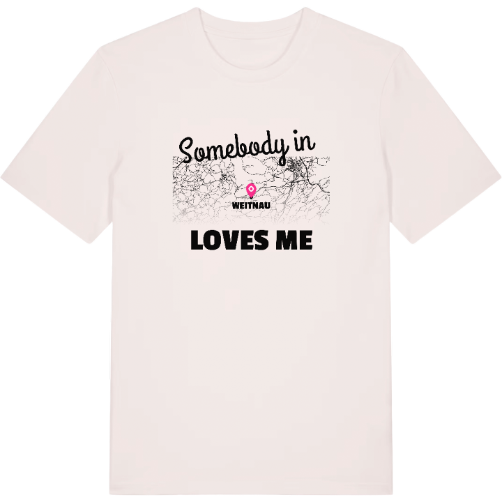 Någon i Weitnau älskar mig t-shirt – t-shirt från PinShirt