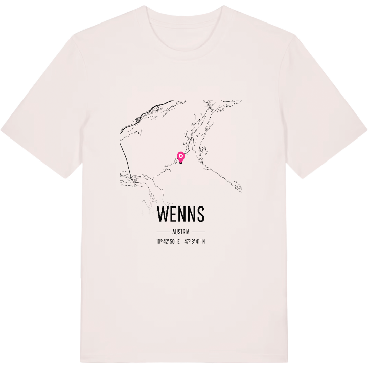 Wenns karta t-shirt – t-shirt från PinShirt