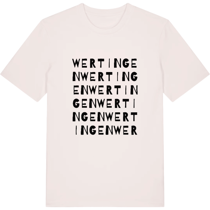 Wertingen ordlek t-shirt – t-shirt från PinShirt