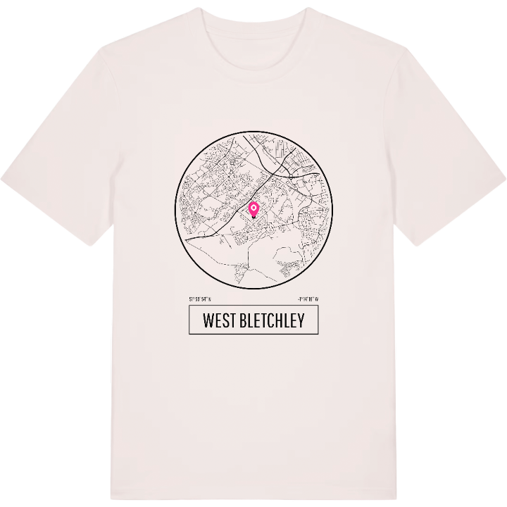 West Bletchley t-shirt – t-shirt från PinShirt