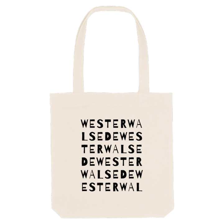 Westerwalsede ordlek tygkasse – tygkasse från PinShirt