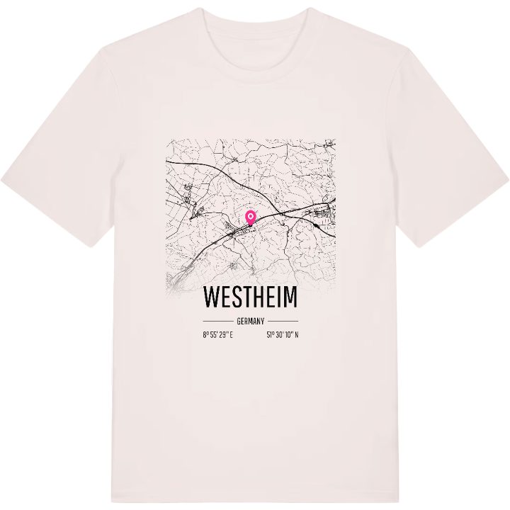 Westheim karta t-shirt – t-shirt från PinShirt