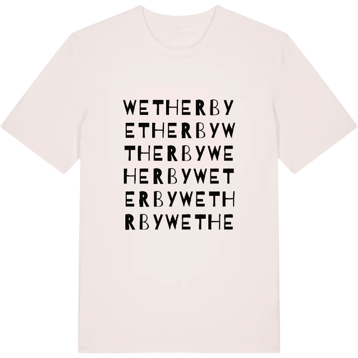 Wetherby ordlek t-shirt – t-shirt från PinShirt