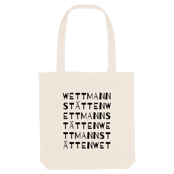Wettmannstätten ordlek tygkasse – tygkasse från PinShirt