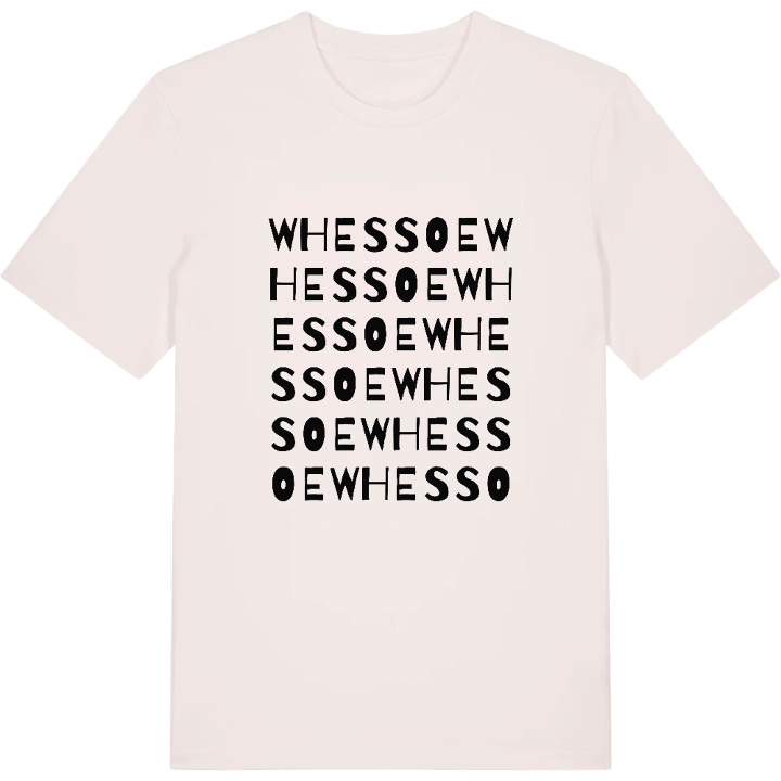 Whessoe ordlek t-shirt – t-shirt från PinShirt