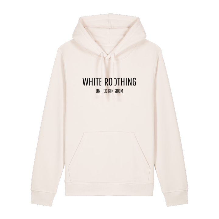 White Roothing i Storbritannien hoodie – hoodie från PinShirt