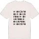 Widmerpool ordlek t-shirt