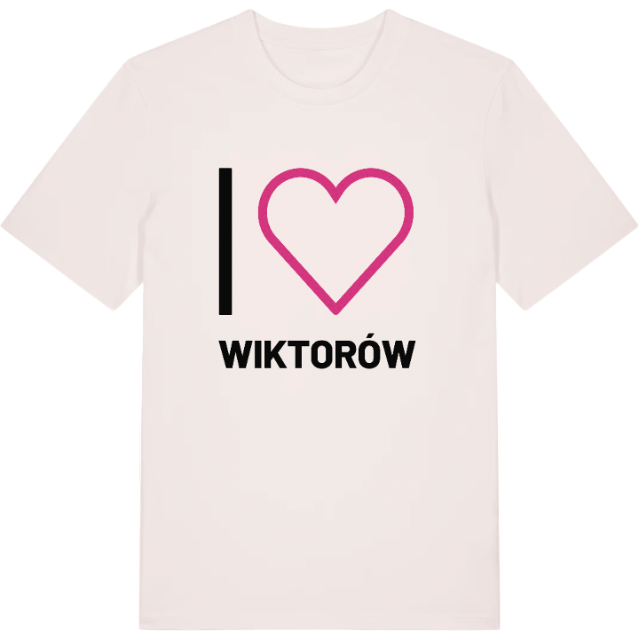 Jag älskar Wiktorów t-shirt stort tryck – t-shirt från PinShirt