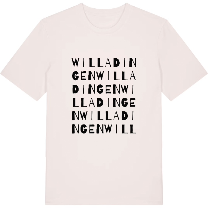 Willadingen ordlek t-shirt – t-shirt från PinShirt