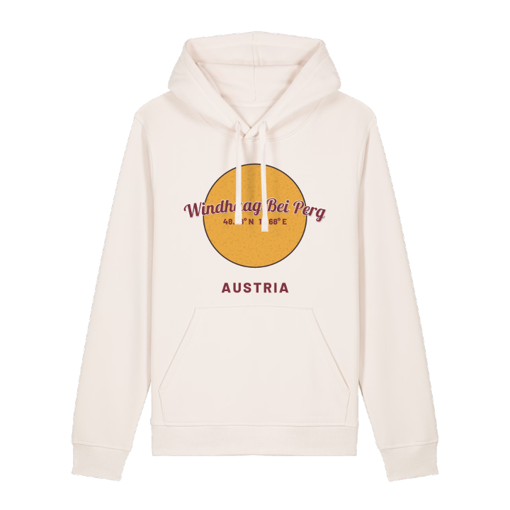 Windhaag bei Perg cirkel hoodie – hoodie från PinShirt