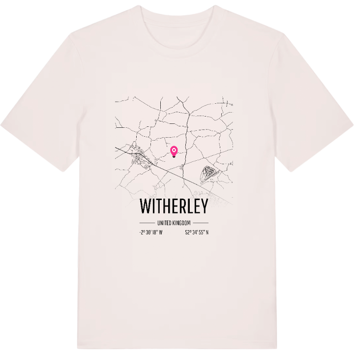Witherley karta t-shirt – t-shirt från PinShirt