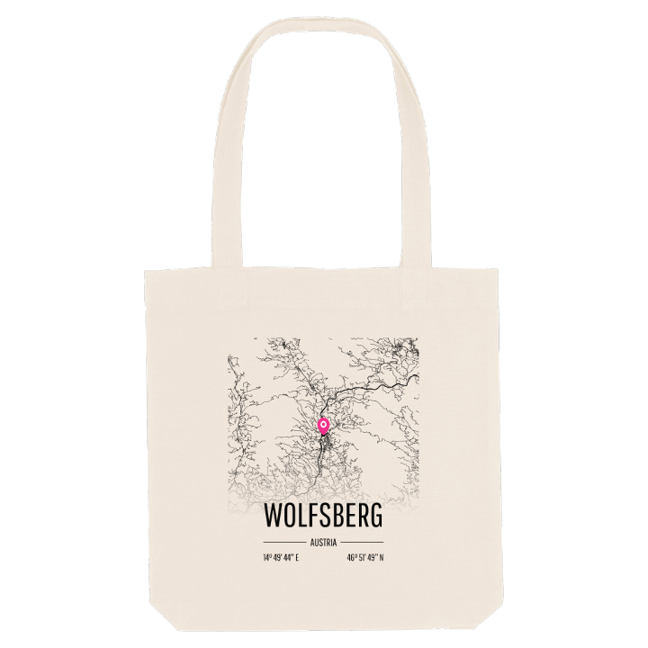 Wolfsberg karta tygkasse – tygkasse från PinShirt